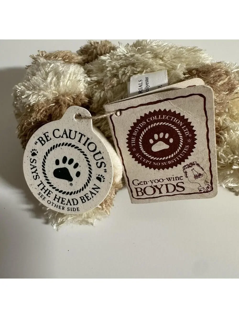 NWT Vintage Boyds Bears Archive Collection E.T. Poochkins Mini Puppy Dog Plush